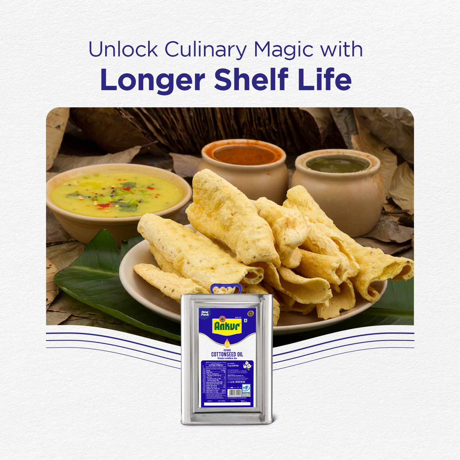 Refined Cottonseed Oil 15KG Tin