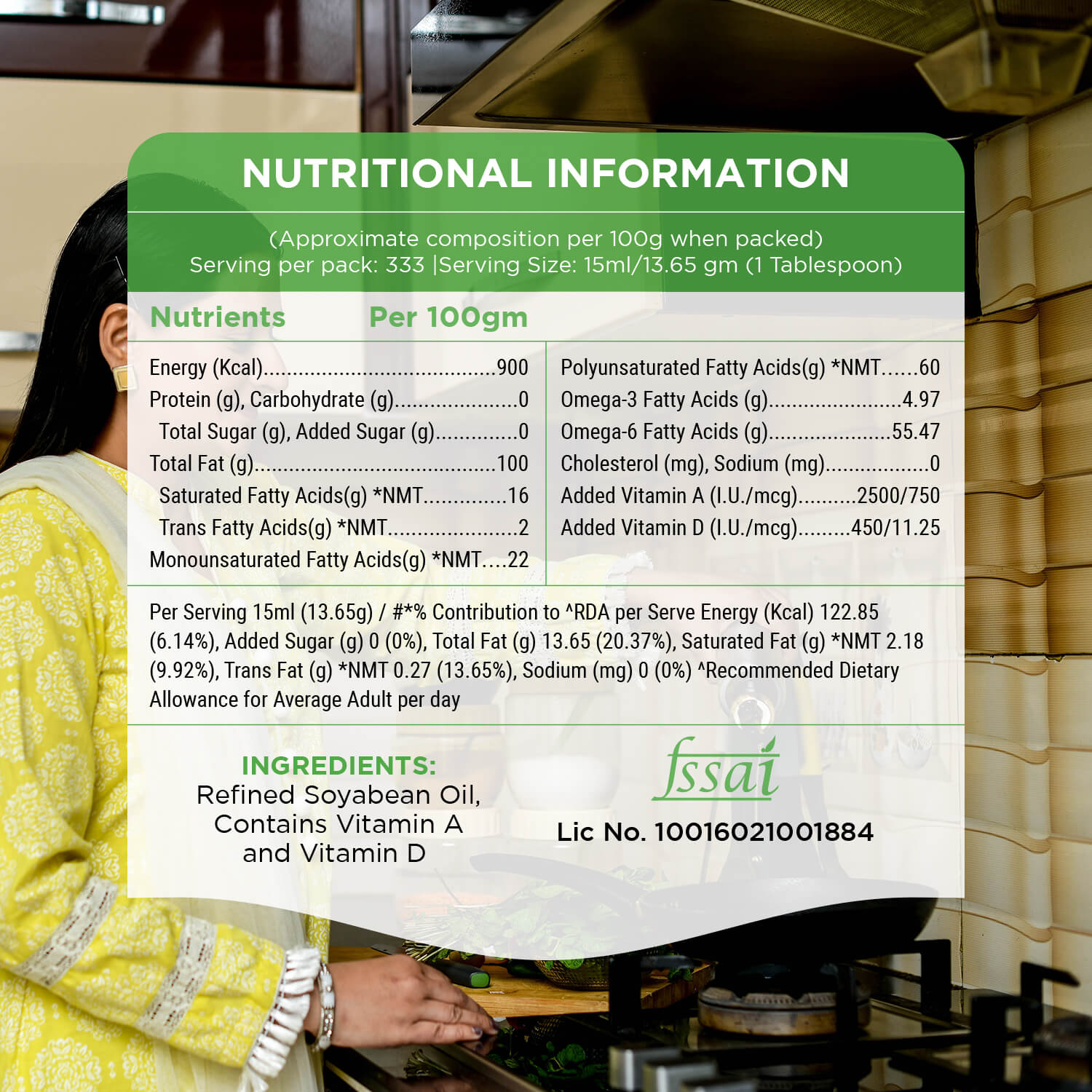 Refined Soyabean Oil 4.350 KG Jar - Ankur Oil Industries