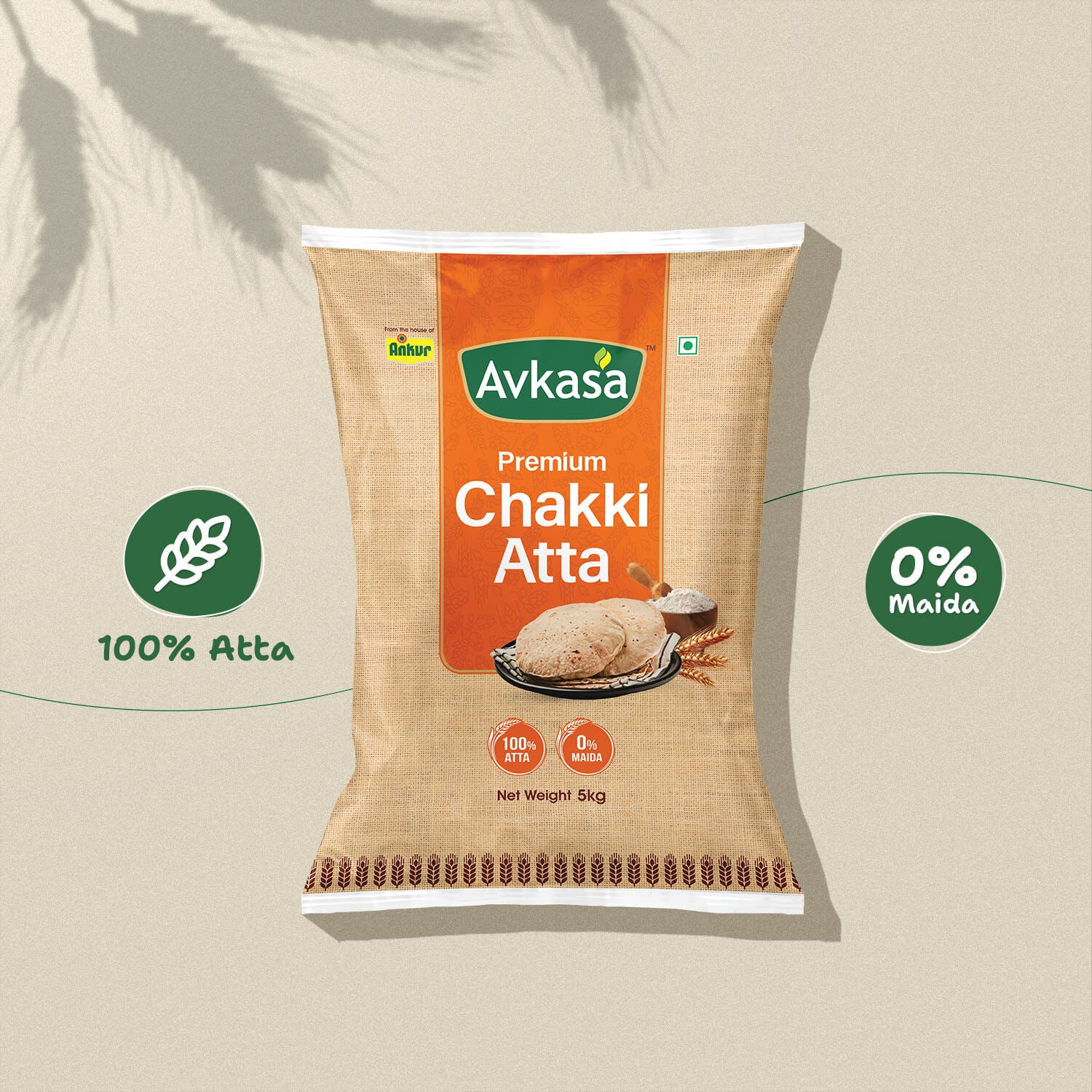Avkasa Chakki Atta