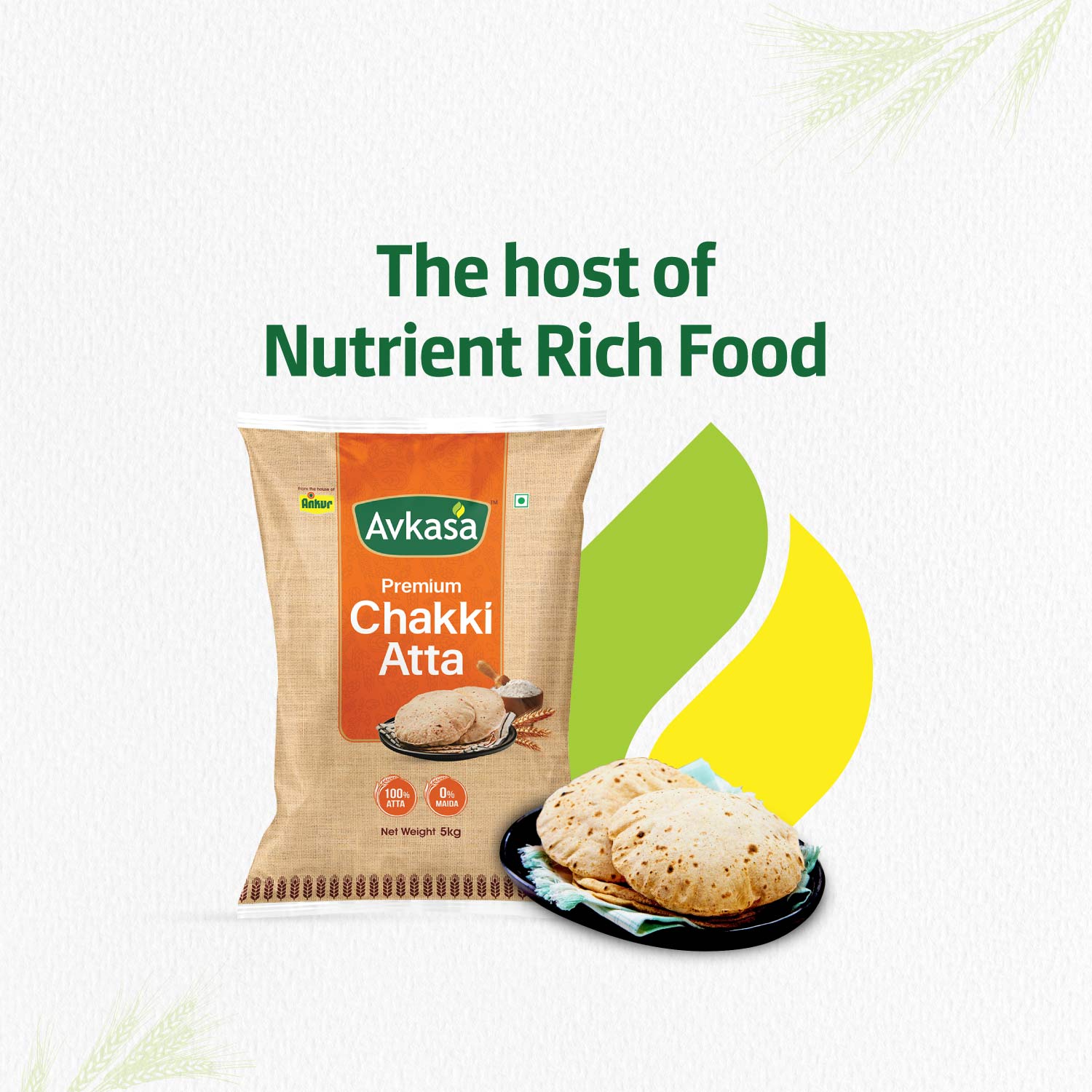 Avkasa Chakki Atta