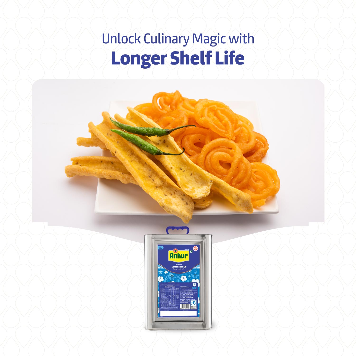 Refined Cottonseed Oil 15KG Tin