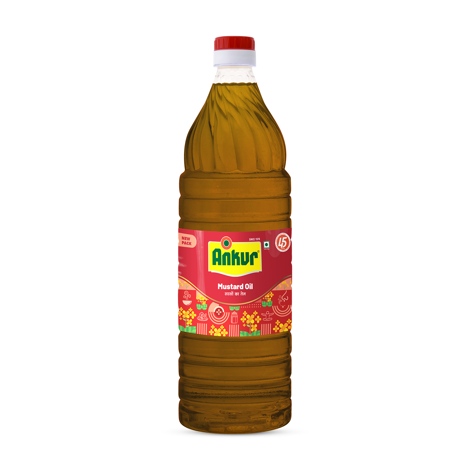 Mild Mustard Oil 870 GM Bottle